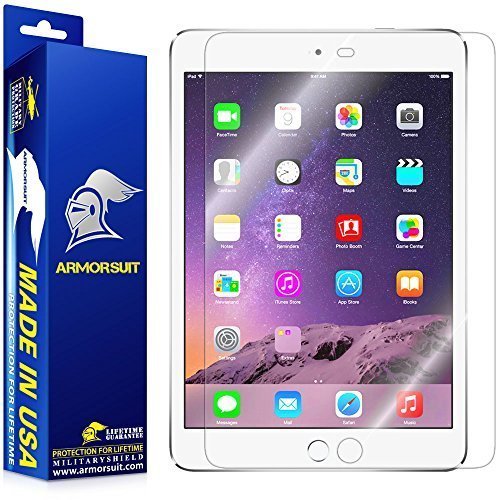 ArmorSuit MilitaryShield - Apple iPad mini / iPad mini Retina / iPad mini 3 Screen Protector Anti-Bubble Ultra HD - Extreme Clarity & Touch Responsive with Lifetime Replacements Warranty
