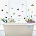 Under The Sea Decals The Deep Blue Sea Fishes Decorative Peel Vinyl Wall Stickers Wall Decals Removable Decors for Bedrooms Kids Rooms Baby Nursery Boys and Girls Bedroom
