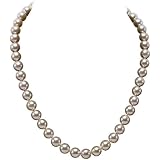 Ensemble Bijoux Perles Eau Douce JYX - Collier 18" Bracelet 7" Boucles Oreilles Argent Sterling - Perles 6-7mm AA
