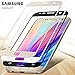 Galaxy S7 Screen Protector, TJS [5.1” Full Screen Coverage Premium Tempered Glass] 0.013” Thinnest 3D Full Coverage/9H Hard/2.5D Curved Screen Protector for Samsung Galaxy S7 (2016) - Black