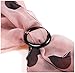 6PCS 2 Inch Plastic Round Shape Fashion Scarf Clip Ring Scarf Slides for Neckerchief (Color Random)