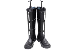 YuanCos Korekiyo Shinguji Kiyo Ultimate Anthropologist Black Cosplay Shoes Boots X002