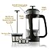 Espro P3 french press coffee maker with Thick & Durable SCHOTT Duran glass with Bonus Wooden Stirring Spoon and Coffee Scoop (with Coffee Filter, 18 ounce)