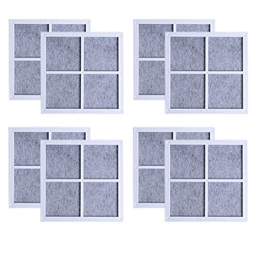 meidexian888 8Pc Filter, Refrigerator Air Filter Purifier Filter Core Fittings for LG LT120F