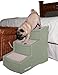 Pet Gear Easy Step III Pet Stairs, 3-Step/for Cats and Dogs up to 150-pounds, Sage