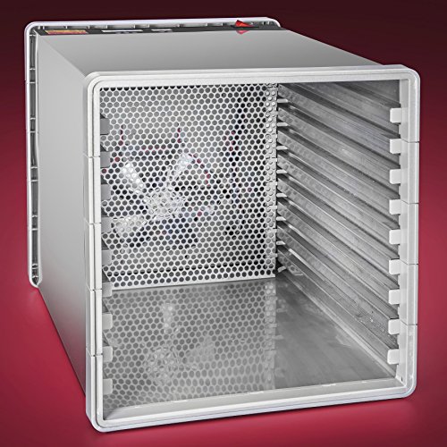 STX International STXDEH600WSSTCB Stainless Steel Dehydra 10 Tray