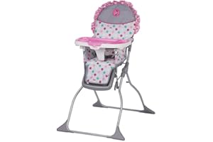 Disney Baby Simple Fold Plus High Chair, Minnie Dot Fun