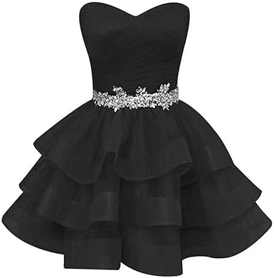 ruffle homecoming dress