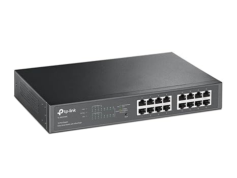 TP-Link TL-SG1016PE 16-Port Gigabit Desktop POE Smart Switch