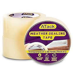 ATack Window Weather Seal Tape for Windows and
