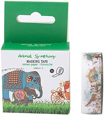 Watercolor DIY Album Diary Scrapbook Masking Craft Decorative Paper Washi Tape - 17#