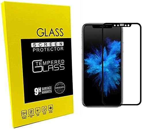 iPhone X Screen Protector, [Full Coverage] [High Responsivity] [Case Friendly] Tempered Glass Screen Protector for Apple iPhone X / 10