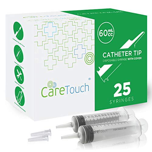 60ml Catheter Tip Syringe 25 Syringes by Care Touch in Pakistan