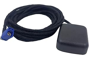 MEFLUO GPS Antenna Upgrade Kit, 90° FAKRA Connector, for Ford Sync 3, Sync1/2 to Sync3 Upgrade Kit Parts, fits Focus, Fiesta, Fusion, Escape, Edge, Explorer, F-150, Ranger, Mustang, 2013-2020