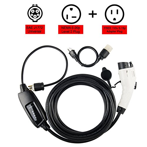 Buy OrionMotorTech Level 2 Electric Car EV Charger (220V 16A), with