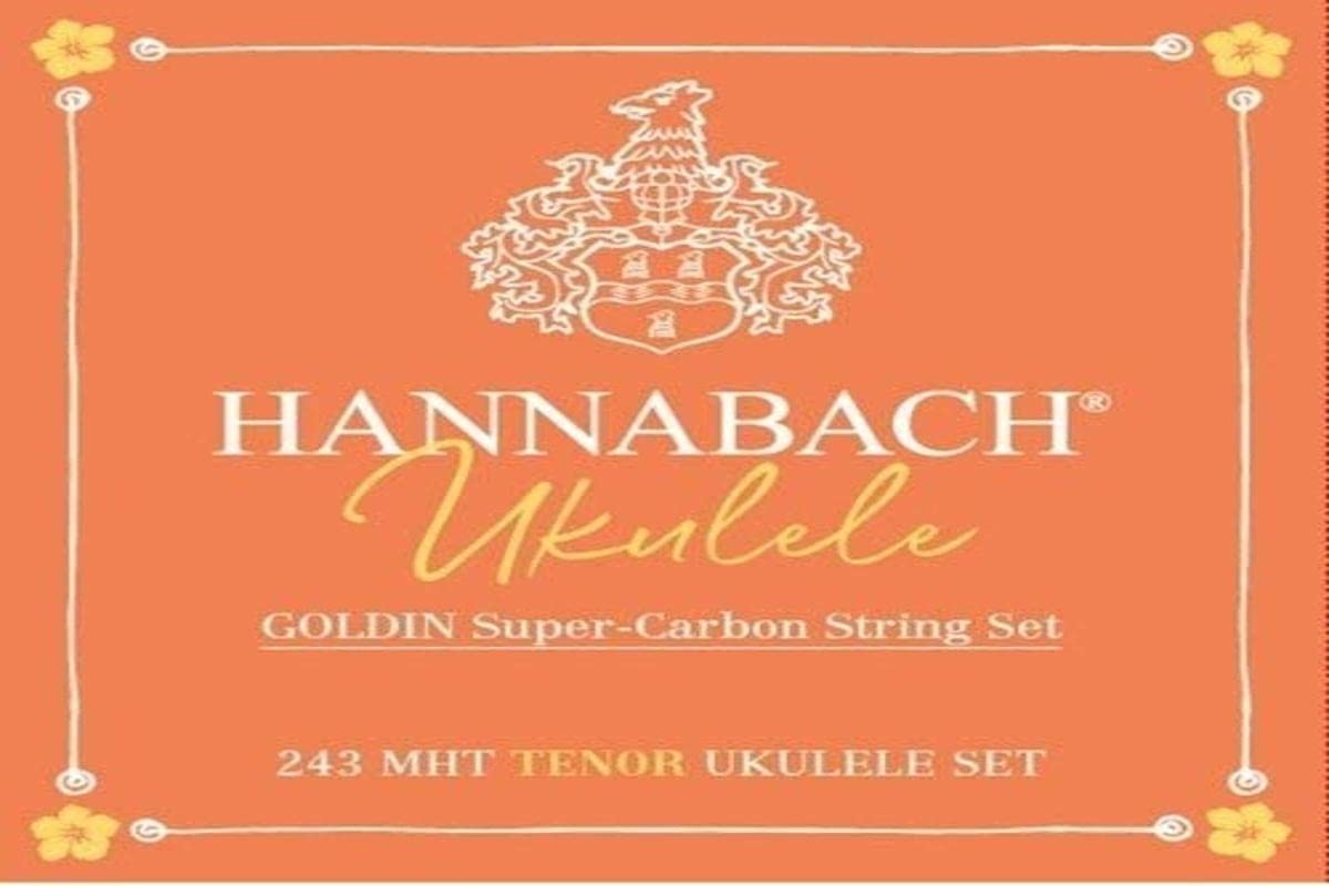 Hannabach Strings for ukulele Tenor Ukulele Goldin Satz Set Tenor 243MHT