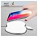 Yuegoo Fast Wireless Charger, 10W Qi-Certified Wireless Charging Pad Compatible iPhone 11/11 Pro/11 Pro max/ iPhone XS/XS Max/XR/X/8/8 Plus, Galaxy S10/S10E/S9/S8, Other Qi Compatible Devices.(White)