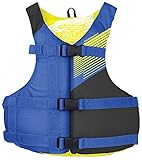Stohlquist Fit Youth Life Jacket/Personal Flotation Device, Youth 50-90 lbs, Blue/Black