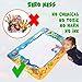 Toys Gem Water Drawing Mat Set with 4 Pens and Drawing Accessories, 40 x 28 inch Large Aqua Magic Doodle Mat, Educational Toys for Boys and Girls Gift for Ages 3 and Up