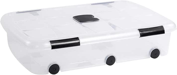 Metaltex - Contenedor Bajocama 56 L (80 x 60 x 18 cm): Amazon.es: Hogar