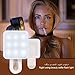 Cyxus Mini Selfie Beauty Fill Light [2 Adjustable Brightness] Portable Spot Spotlight Clip Phone Flash LEDS Night Enhancing Flashlight for Any Cell Tablet Apple iPhone 6s/5/6 Plus (White)
