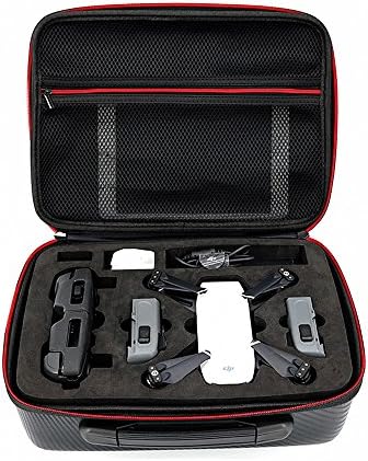 Yocoo Waterproof DJI SPARK Case Portable Hardshell Hand Bag Suitcase Drone Storage Box for DJI SPARK Quadcopter Drone Body Remote Control and 2 Batteries and Other accessories
