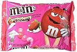 M&Ms Strawberry & Milk Chocolate Limited Edition Candy, 2 Pack of 8 Ounce Bags