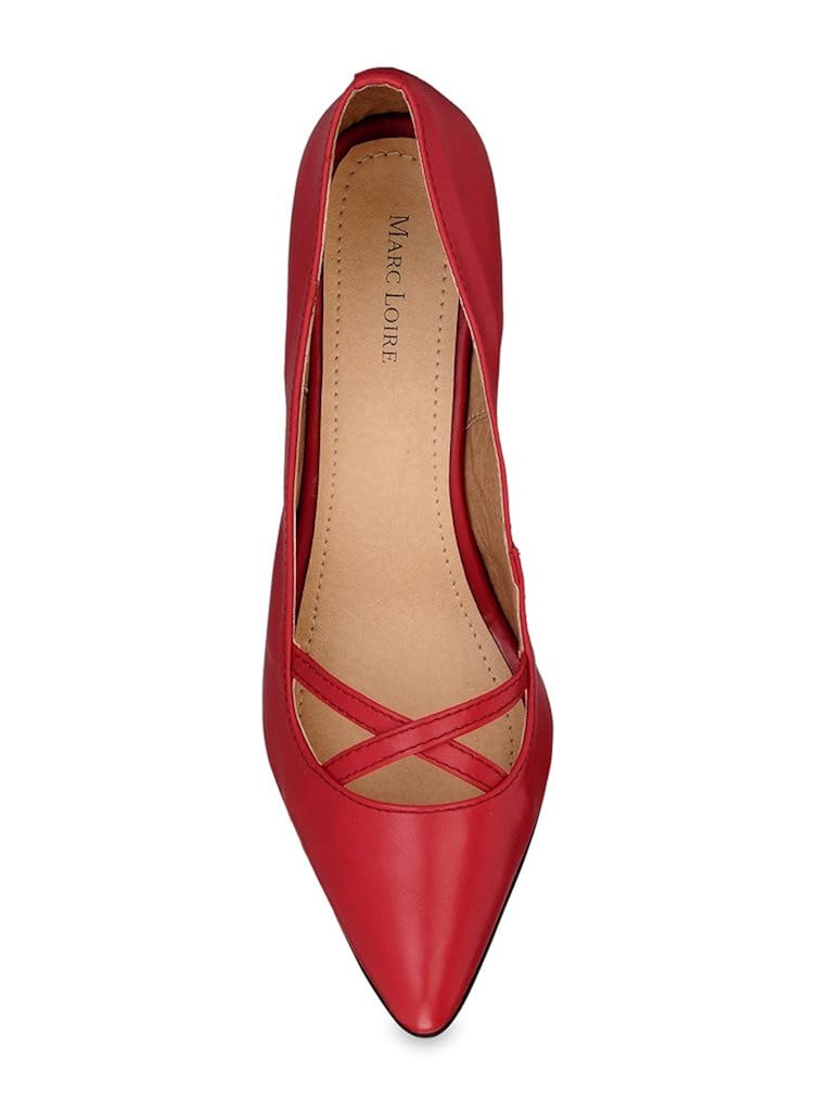 marc loire women's cherry slip on pumps