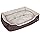 Gutekissen Cuccia Per Cani A Divanetto - Letto In CORDURA Da XS A 3XL - Colore Marrone Chiaro 110x90 Cm - 3