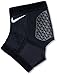 Nike Pro Combat Ankle Sleeve (Large, Black)