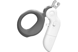 GoalMad Dog & Cat Pets Nail Clippers and Trimmers, Pet Nail Clipper with Two-Speed Ultra Bright LED Light for Nail Bloodline to Preventing Over Cutting, Free Nail File, Grooming Tool for Small Pets