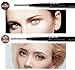 Waterproof Smudgeproof Longlasting Eyebrow Pencil Brow Liner Cruelty Free Sweatproof Drawing Eye Brow with Brush for Girls Women Novice (coffee)