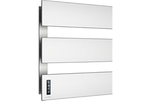 Heated Towel Racks for Bathroom, Electric Towel Warmers Wall-Mounted, Smart LED Control with Built-in Timer & Temperature, 21