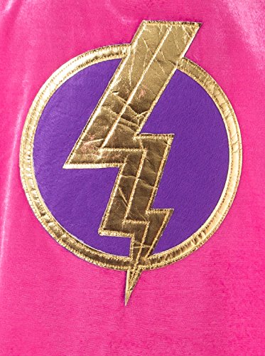 Little Adventures Super Hero Cape & Mask Set for Girls - Super Hero