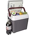 Koolatron Fun Kool P25 Thermoelectric Iceless 12V Electric Cooler, 24L / 26 Quart Capacity, For Camping, Travel, Truck, SUV, 