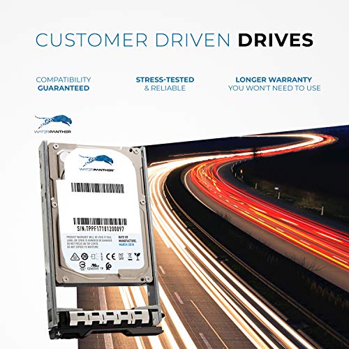 1 TB 7.2K RPM NLSAS 2.5in Hot-Plug HDD for Dell PowerEdge Servers | Enterprise Data Center Hard Disk Drive in 13G Caddy | Compatible with 9W5WV 09W5WV 56M6W 400-ALVB 400-ALUQ CFMWR