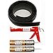 Tsunami Seal 53016 Lifetime Garage Door Threshold Seal Kit - 16' 6