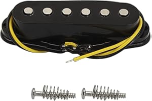 GMBYLBY Alnico 5 Single Coil Pickups Electric Guitar Pickups Neck/Middle/Bridge 52mm Pickups Guitar Accessories Kits