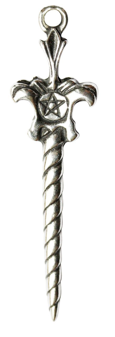 Celtic Sorcery Unicorn Wand Pendant Necklace for Spiritual and Personal Development - Gift Boxed