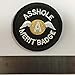 SpaceAuto Asshole Merit Badge Military Tactical Morale Funny Patch - 2.48
