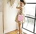 ZGMYC Cat Tassel Shoulder Bag Small Coin Purse Crossbody Satchel for Kids Girls,Pink(5.1x5.9in)