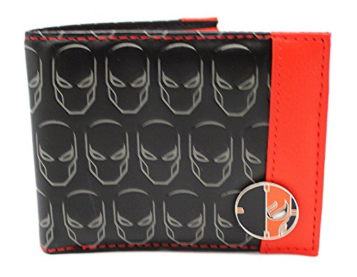 Deathstroke Wallet w/ Mini Badge