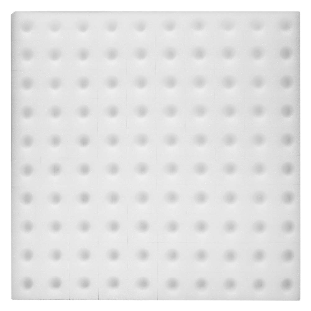 Mumusuki 100pcs Hydroponic Sponge Plants Gardening Tools Square Sowing Sponges for Hot Greenhouse Hydroponic Sponge for Growing Small Buds or Growing Seedlings