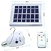 Solar Bulb, LISOPO Muti-functional LED Lamp Kits - 12 LED Solar Powered Lights Dimmable Function with Remote Controller -Solar Barn / Camping / Emergency etc