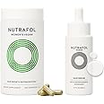 Nutrafol Women's Hair Growth Supplements and Hair Serum, Women 18-44 Years Old, Clinically Tested for Visibly Thicker, Stronger Hair, 100% Vegan Ingredients, Dermatologist Recommended - 1 Month Supply
