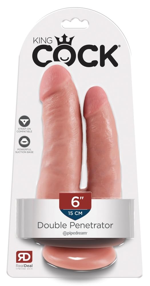 Pipedream Products Plus Dual Density Cock, 6 Inch