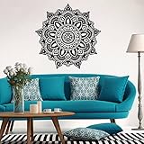 Lotus Mandala Pattern Wall Stickers,Ikevan 22.4