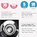 Double Wall Vacuum Insulated Stainless Steel Water Bottle, 17oz/34oz Sports Cola Shape Portable Water Bottle Leak/Sweat Proof Keeps Your Drink Hot & Cold