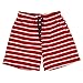 Evelin LEE Baby Boy Short Sleeve T-shirts and Stripe Shorts 2pcs Set Clothes (18-24 months, Navy Blue)