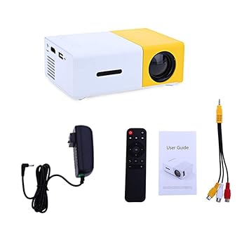 Proyector Led, 600 Lumen 3.5mm Audio 320x240 Píxeles Hdmi USB Mini ...